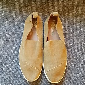 Toffee Suede Womens Deconstructed Alpargatas
